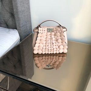 Blush pink fendi bag